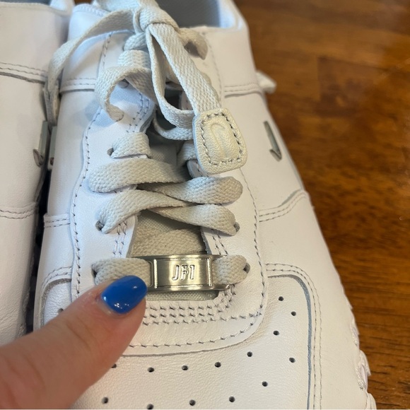 Nike x Jacquemus J Force 1 low white sneaker shoe size 9 women’s - Picture 6 of 14